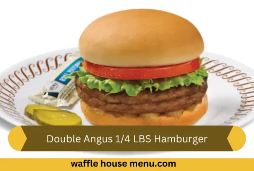 Double Angus 1/4 LBS Hamburger